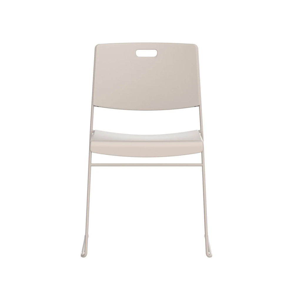 NxtChair Sedia a Slitta — Plastica con Maniglia