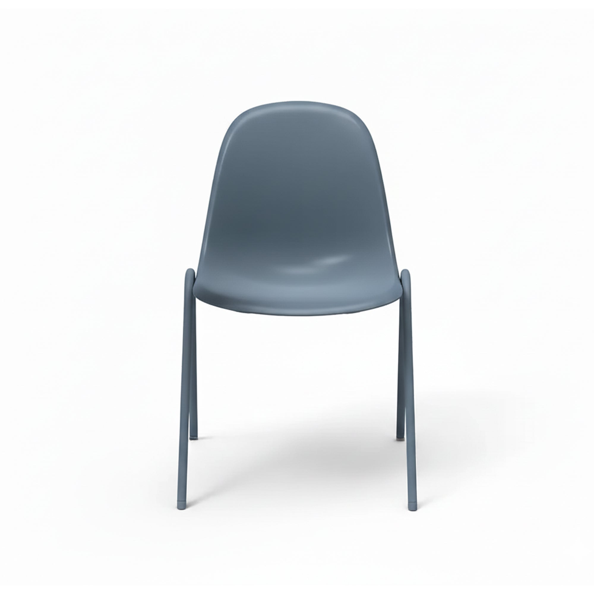 Sedia impilabile NxtChair, vista frontale