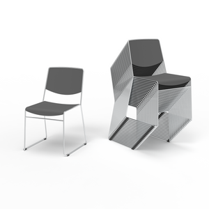 NxtChair Sedia a Slitta — Plastica 3