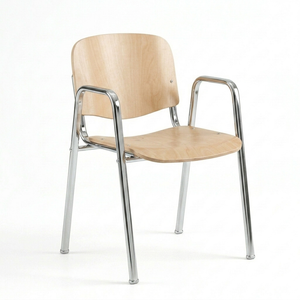 NxtChair Sedia ISO — Legno con Braccioli 2